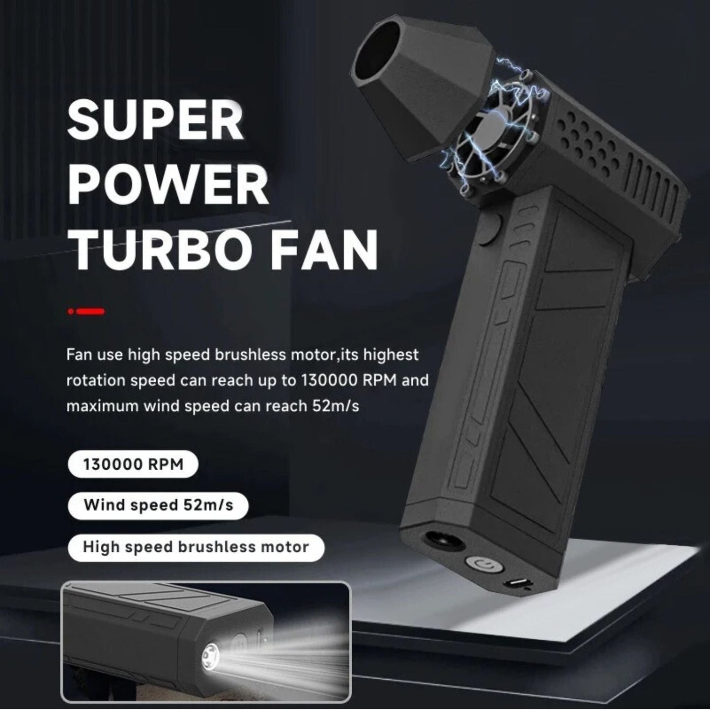 Super Power Turbo Fan - MoodPeach