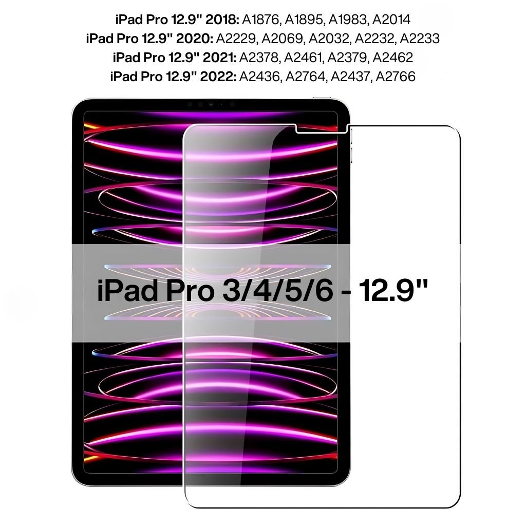 Tempered Glass Screen Protector for iPad - MoodPeach