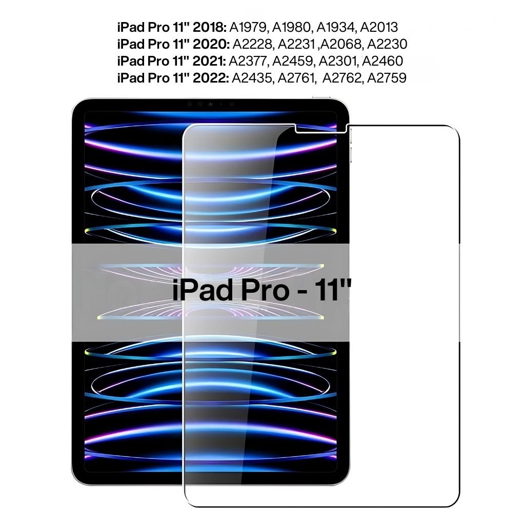 Tempered Glass Screen Protector for iPad - MoodPeach