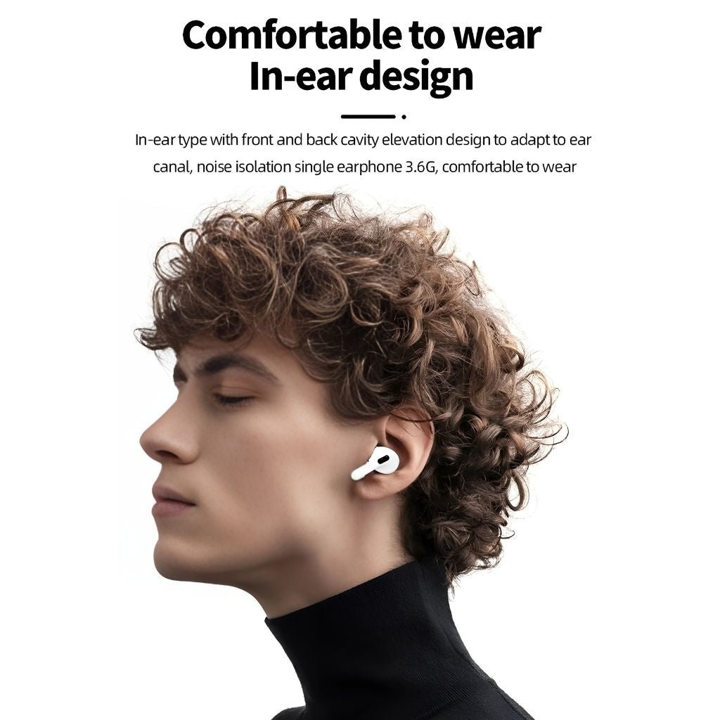 Wireless Earbuds with LCD Touchscreen - MoodPeach