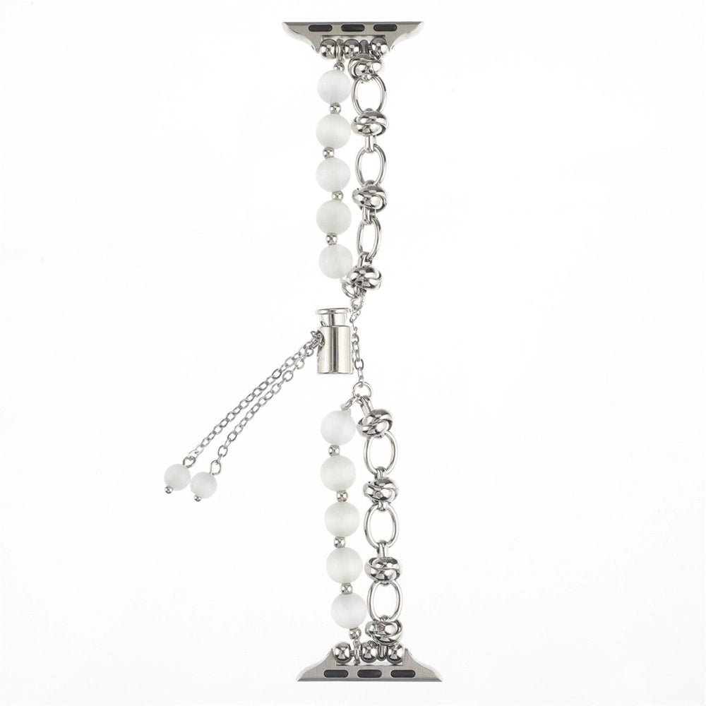 Women's Pearl Essence Bracelet Band for Apple Watch - MoodPeach
