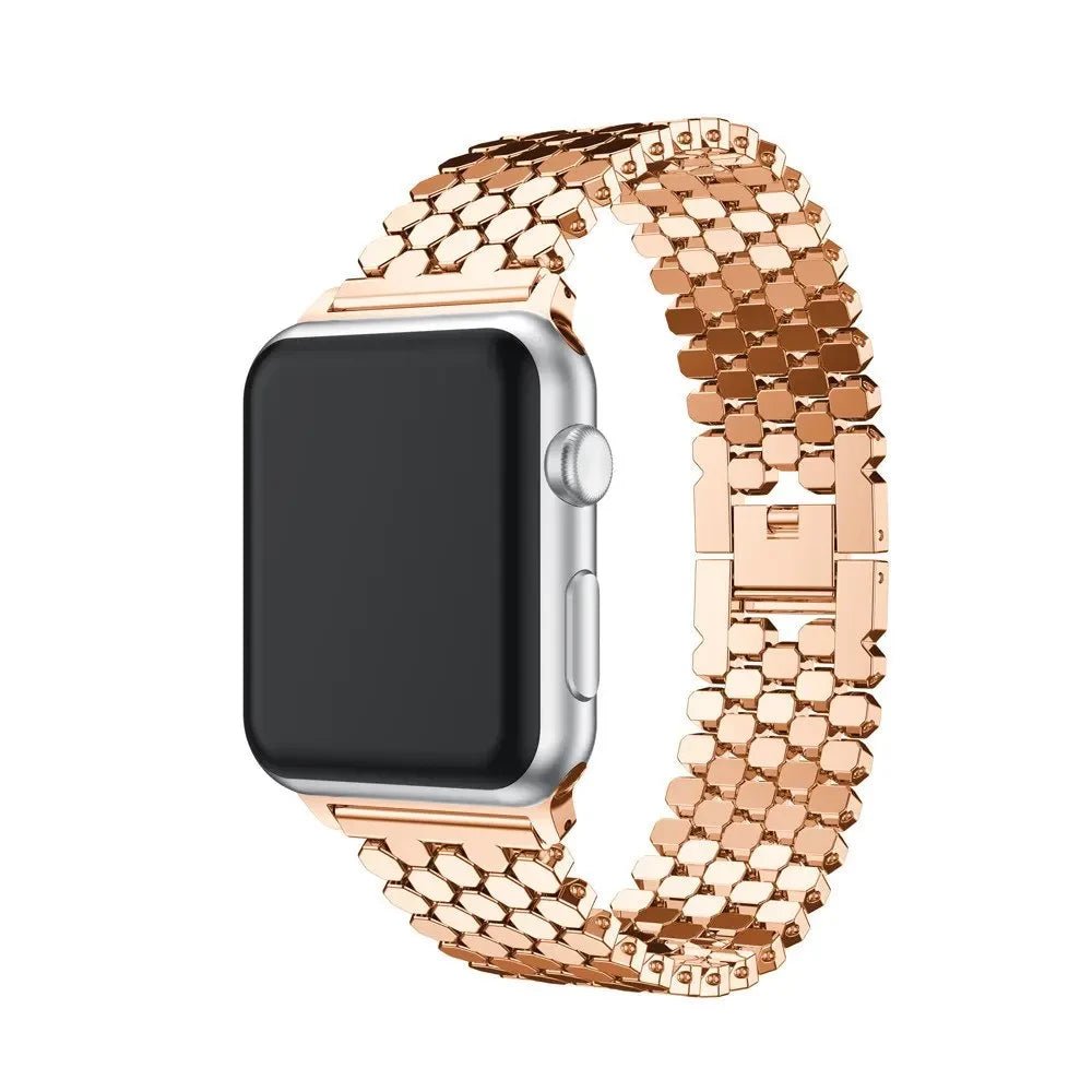 Women's Stainless Steel Elegance Band for Apple Watch - MoodPeach