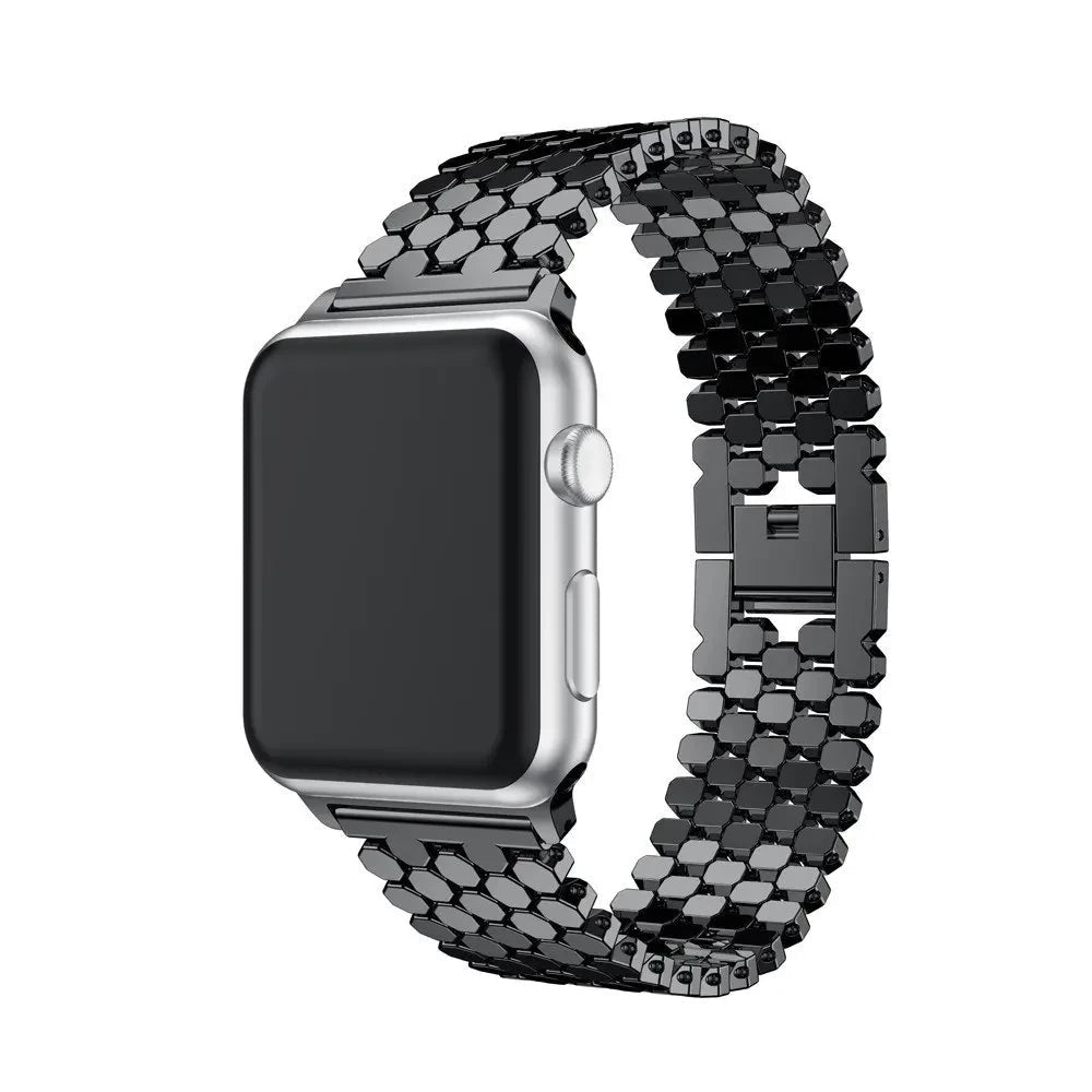 Women's Stainless Steel Elegance Band for Apple Watch - MoodPeach