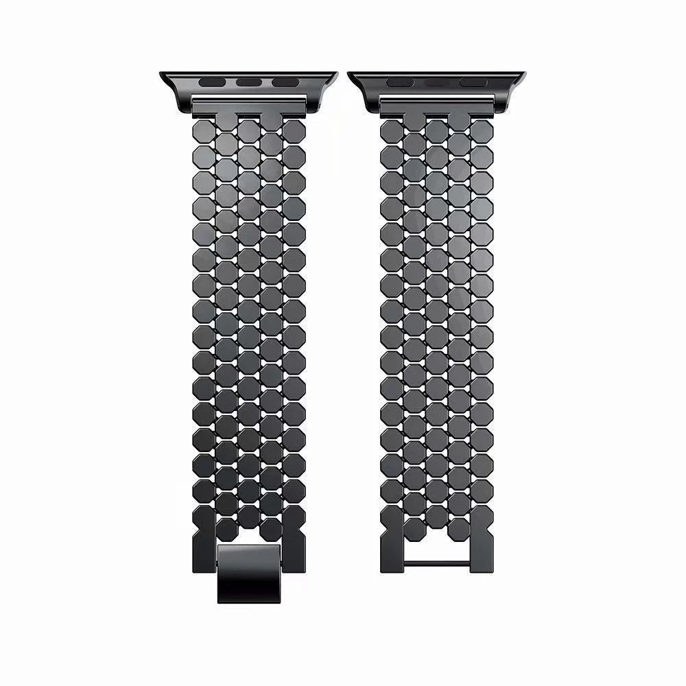 Women's Stainless Steel Elegance Band for Apple Watch - MoodPeach