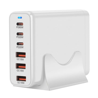 120W GaN 6 - Port USB - C Charger - MoodPeach