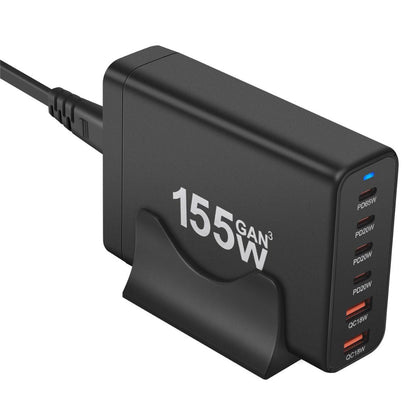 155W GaN 6 - Port USB - C Charger - MoodPeach