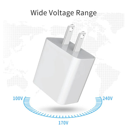 18W Quick Charge Plug - MoodPeach