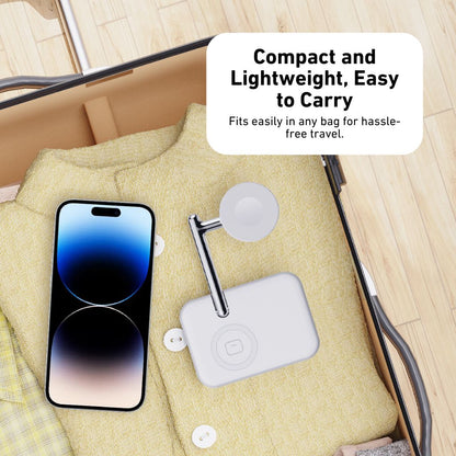 2 in 1 Apple Watch & AirPods Charger - MoodPeach