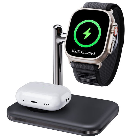 2 in 1 Apple Watch & AirPods Charger - MoodPeach