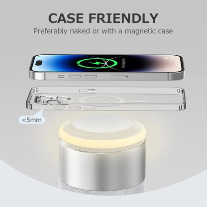 2 in 1 Magnetic Charger & Speaker - MoodPeach