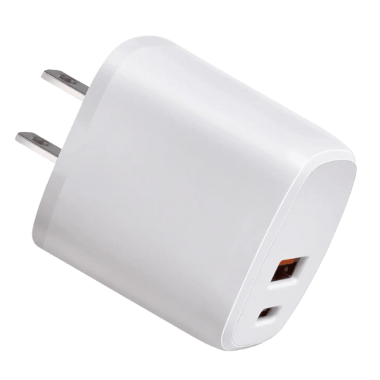 20W Dual USB Power Adapter - MoodPeach