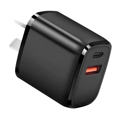 20W Dual USB Power Adapter - MoodPeach