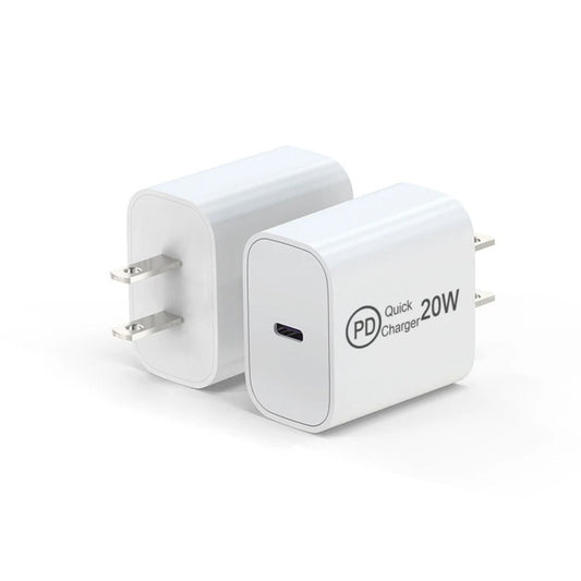 20W USB C Power Adapter - MoodPeach