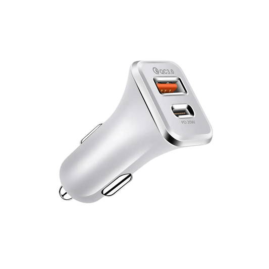 20W USB Power Adapter for Car - MoodPeach