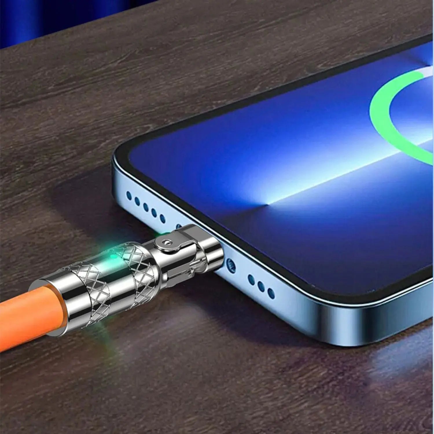 3 in 1 Charging Cable with Universal Compatbility & 120W - MoodPeach