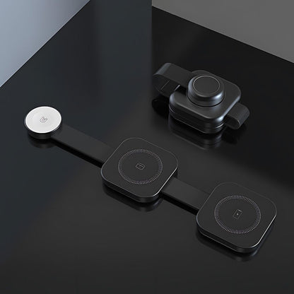3 in 1 Foldable Charger for Apple - MoodPeach
