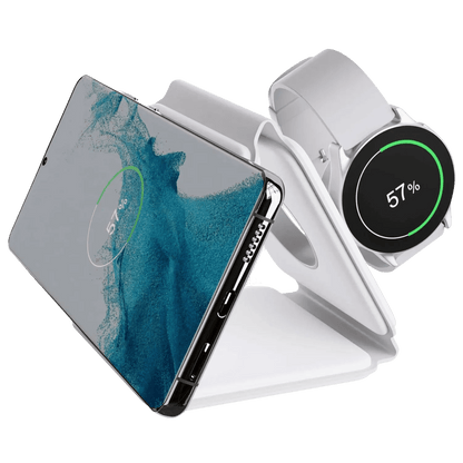3 in 1 Foldable Charger for Samsung - MoodPeach