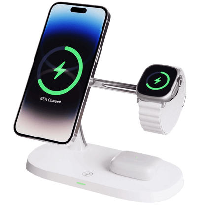 3 in 1 Magnetic Charger for Apple - MoodPeach