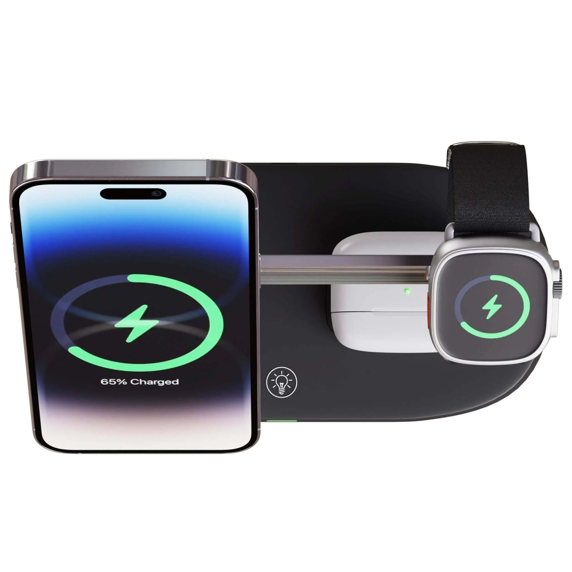 3 in 1 Magnetic Charger for Apple - MoodPeach