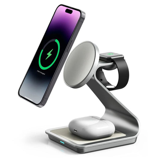 3 in 1 Magnetic Charger for Apple - MoodPeach