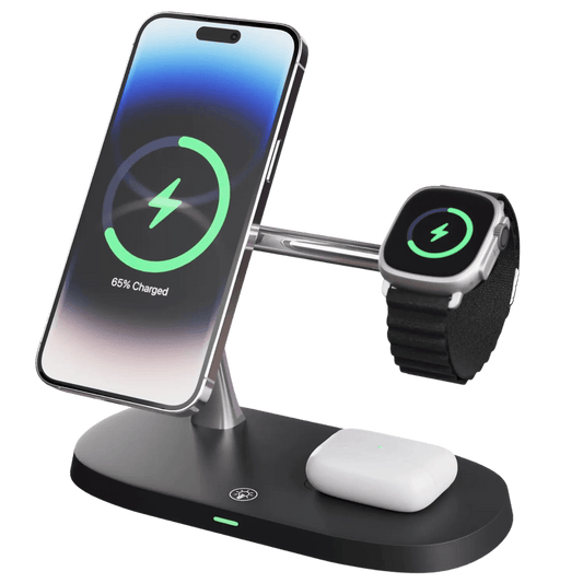 3 in 1 Magnetic Charger for Apple - MoodPeach