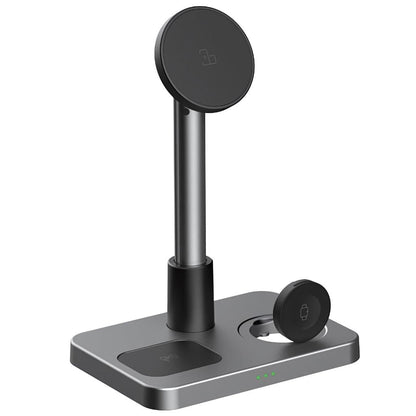 3 in 1 Magnetic Charger with Telescopic Reach for Apple - MoodPeach