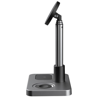 3 in 1 Magnetic Charger with Telescopic Reach for Apple - MoodPeach