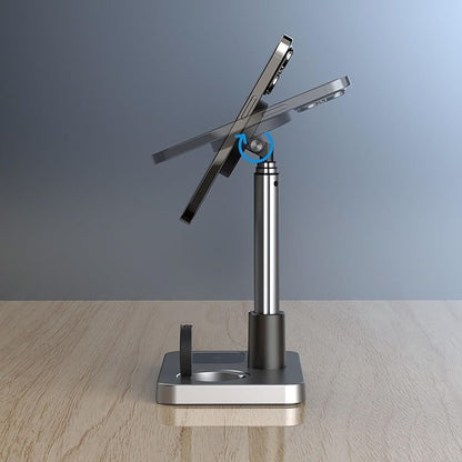3 in 1 Magnetic Charger with Telescopic Reach for Apple - MoodPeach