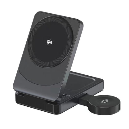 3 in 1 Qi2 Foldable Charger - MoodPeach