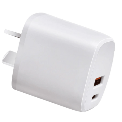 30W Dual USB Power Adapter - MoodPeach