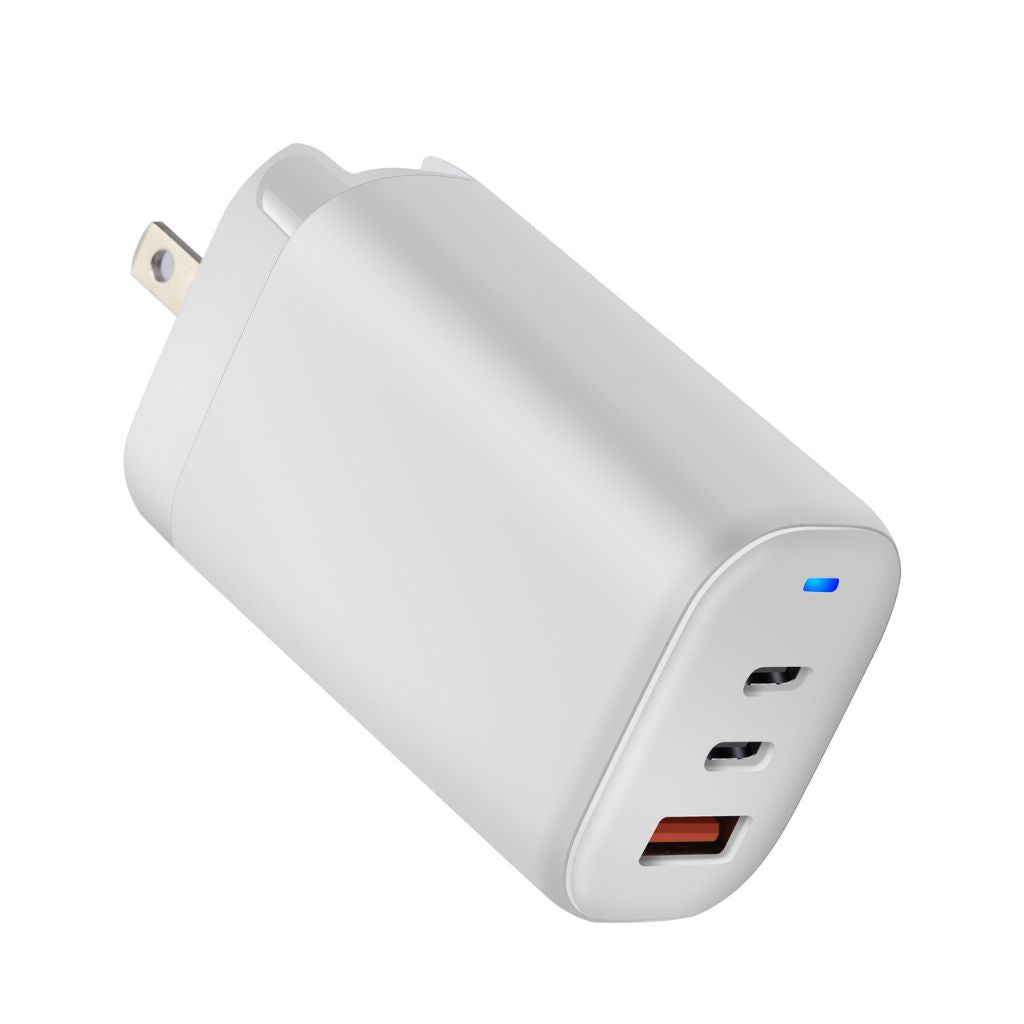 65W GaN 3 - Port USB - C Charger - MoodPeach