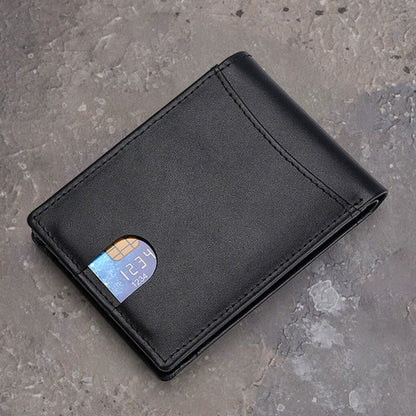 AirTag Leather Wallet - MoodPeach