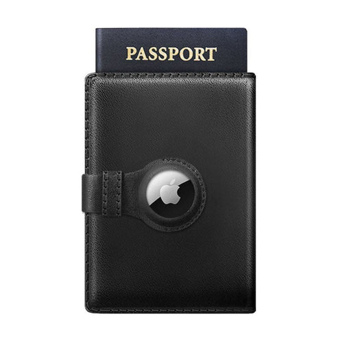 AirTag Passport Wallet - MoodPeach