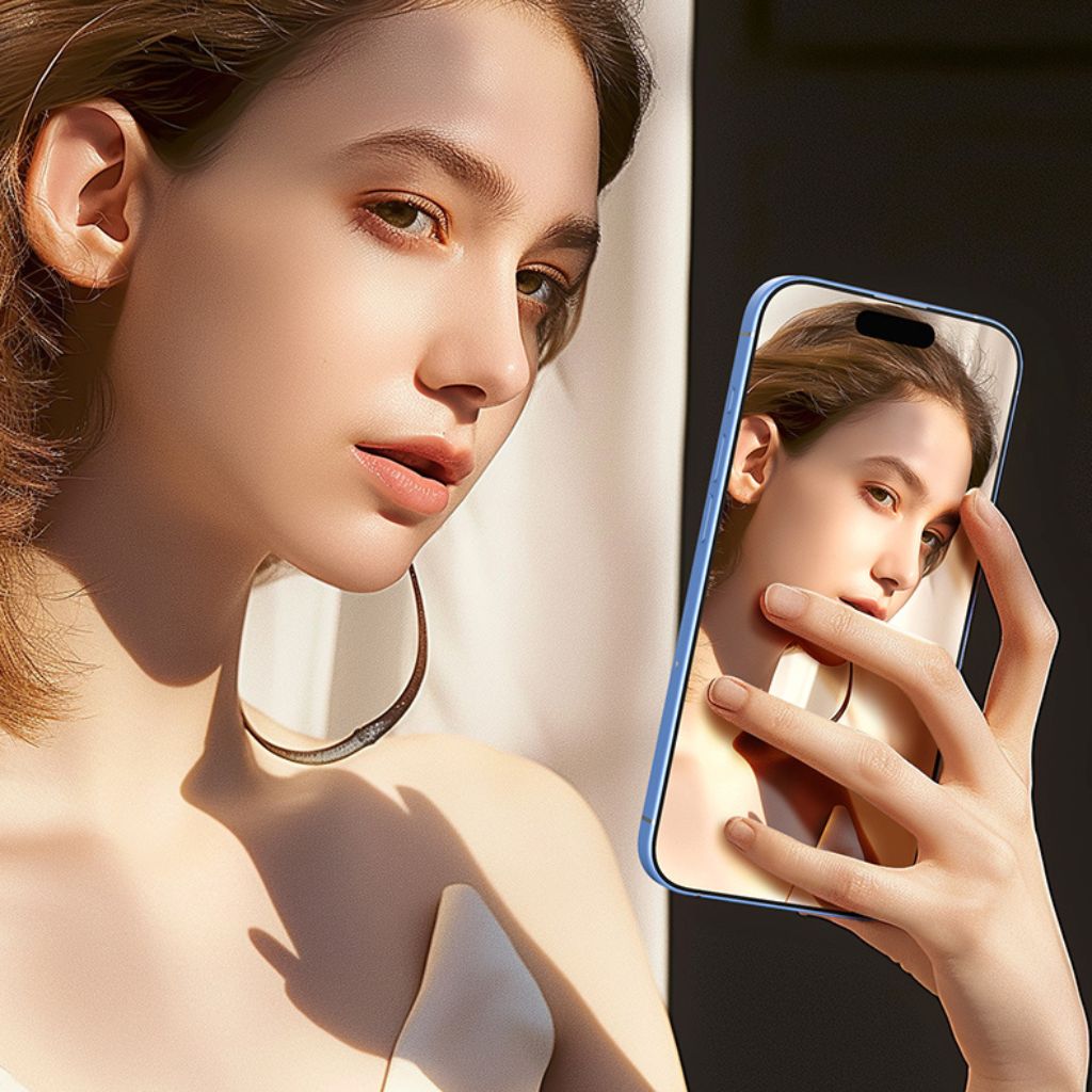 Content Creator Magnetic Selfie Screen - MoodPeach