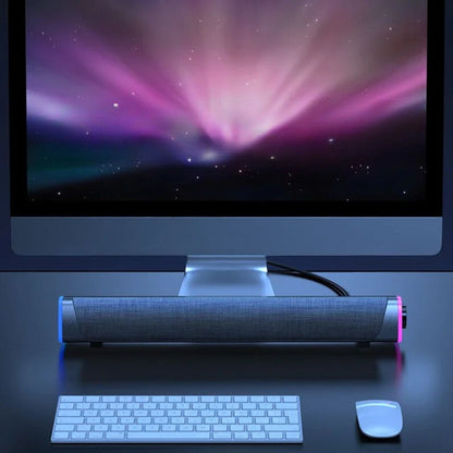 Gaming Soundbar & Bluetooth Speaker - MoodPeach