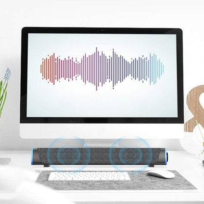 Gaming Soundbar & Bluetooth Speaker - MoodPeach