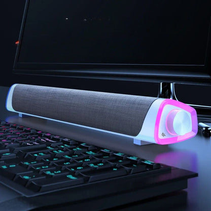 Gaming Soundbar & Bluetooth Speaker - MoodPeach