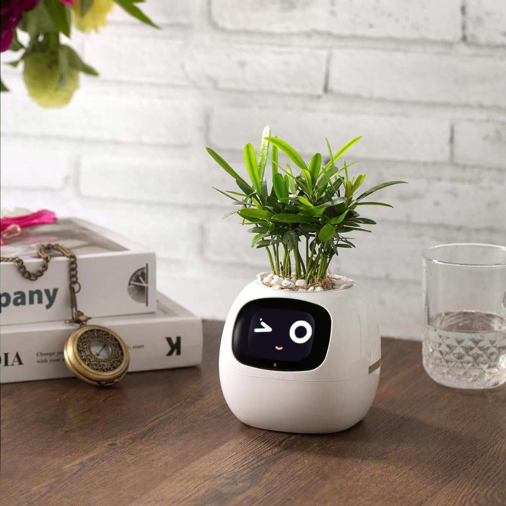 Ivy Smart Plant Pot - MoodPeach