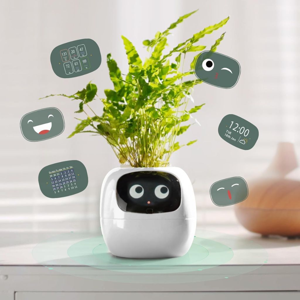 Ivy Smart Plant Pot - MoodPeach