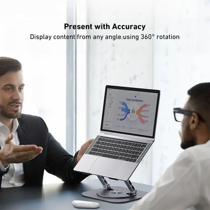 Laptop Stand with 360° Swivel - MoodPeach