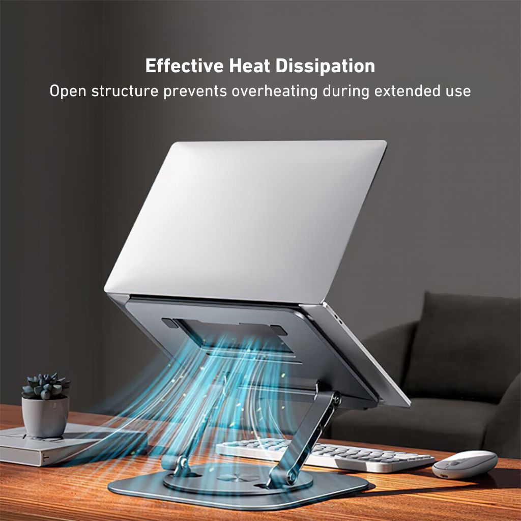 Laptop Stand with 360° Swivel - MoodPeach
