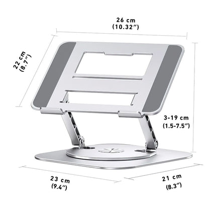 Laptop Stand with 360° Swivel - MoodPeach