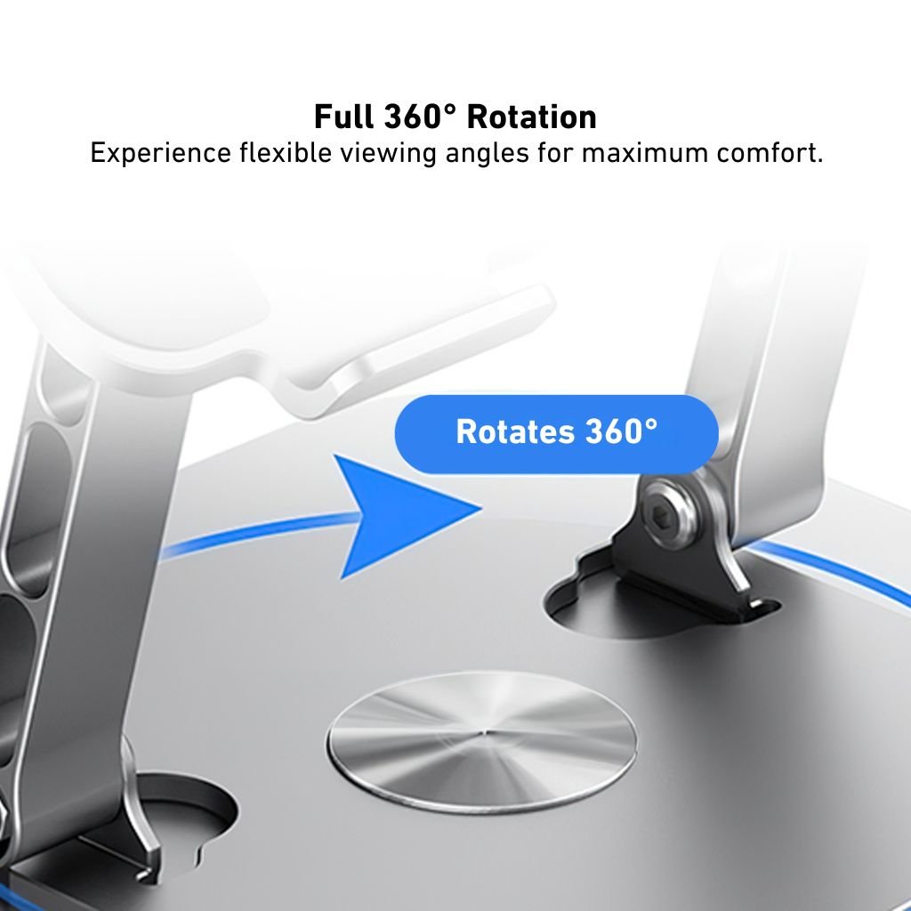 Laptop Stand with 360° Swivel - MoodPeach