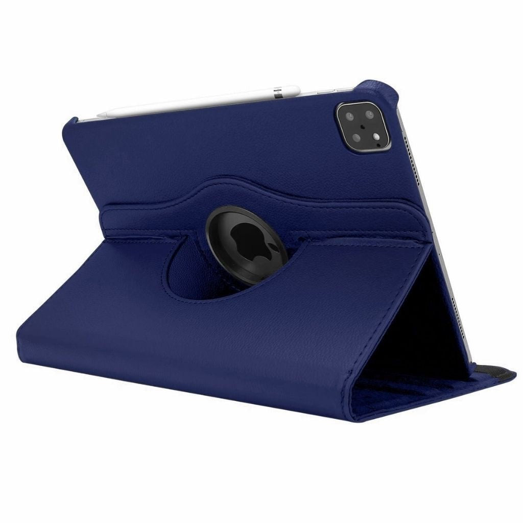 Leather Folio Case with Kickstand for iPad - MoodPeach