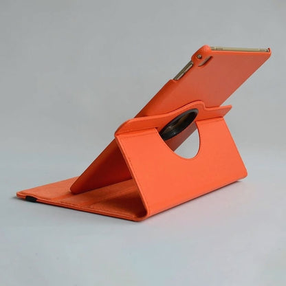 Leather Folio Case with Kickstand for iPad - MoodPeach