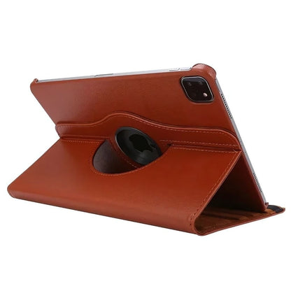 Leather Folio Case with Kickstand for iPad - MoodPeach