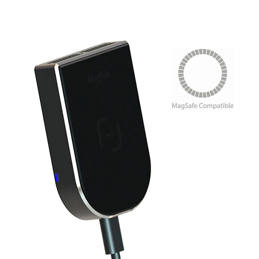 MagBak Wireless Charger - USB Car Adapter Included - MoodPeach