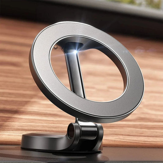 Magnetic Car Phone Holder with Rotation & Fold - MoodPeach