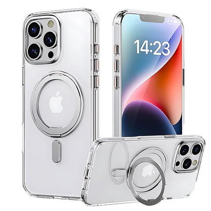 Magnetic Case with Kickstand for iPhone - MoodPeach