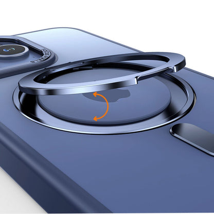 Magnetic Case with Kickstand for iPhone - MoodPeach
